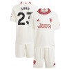 Officiële Voetbalshirt + Korte Broek Manchester United Shaw 23 Derde 2023-24 - Kids